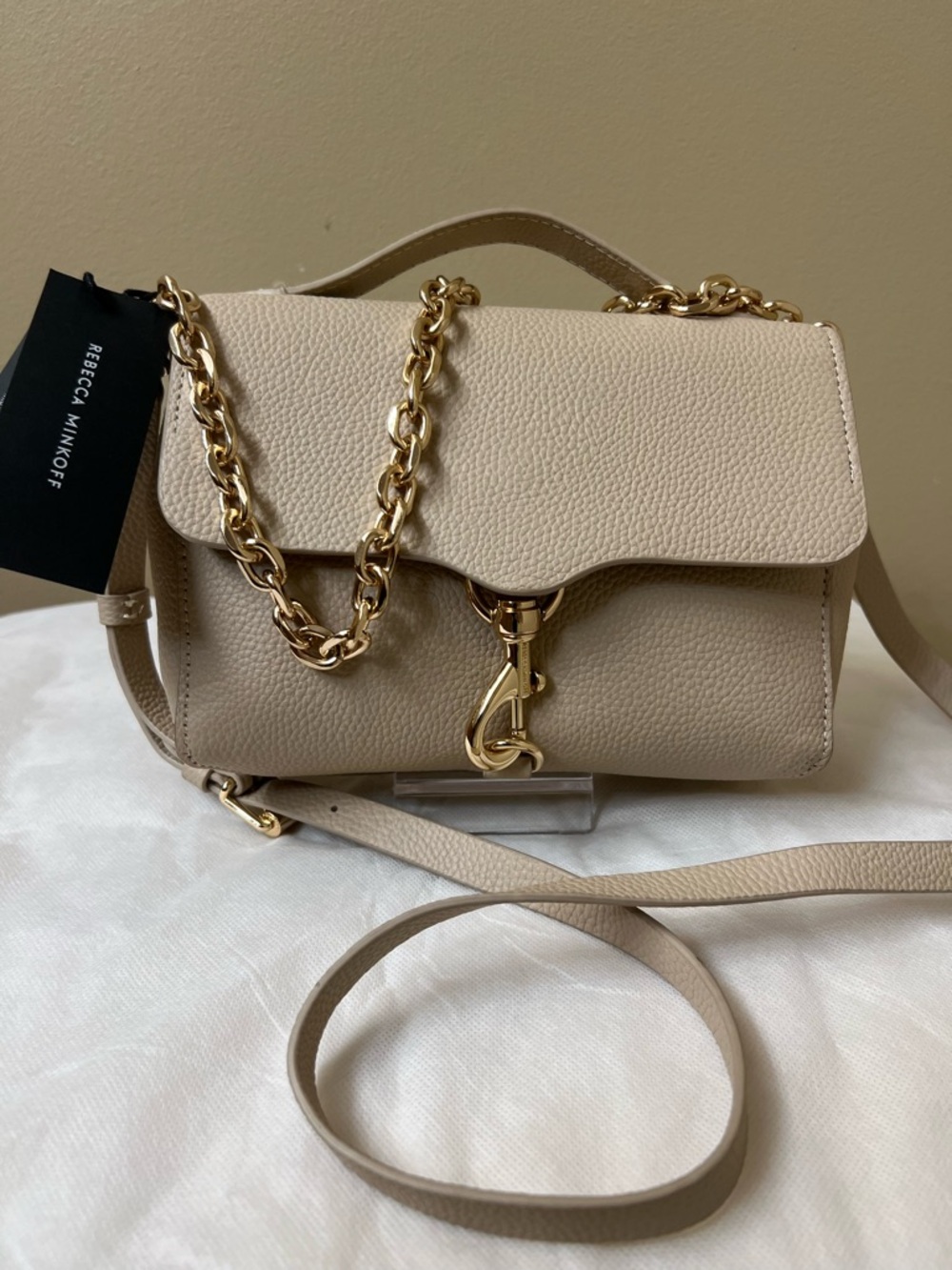 Rebecca Minkoff 3 Wasy Wear Leather Crossbody NWT - Picture 3 of 15